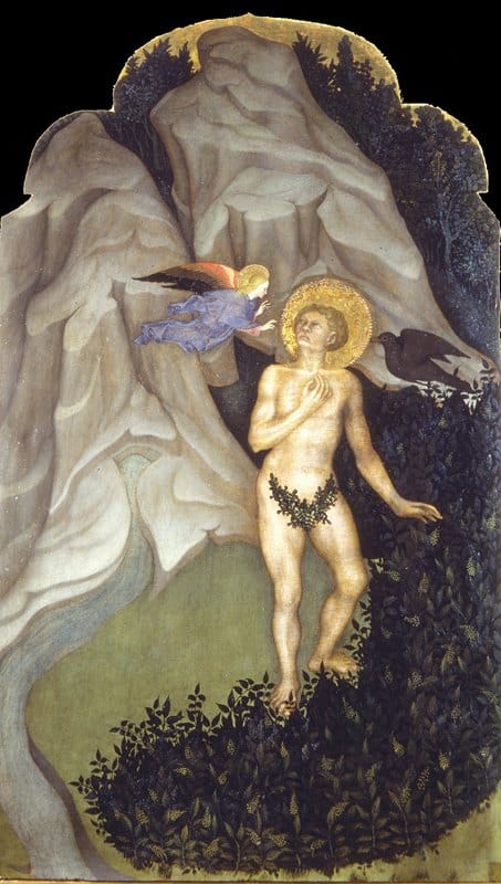Niccolò di Pietro - Saint Benedict Tempted in the Wilderness