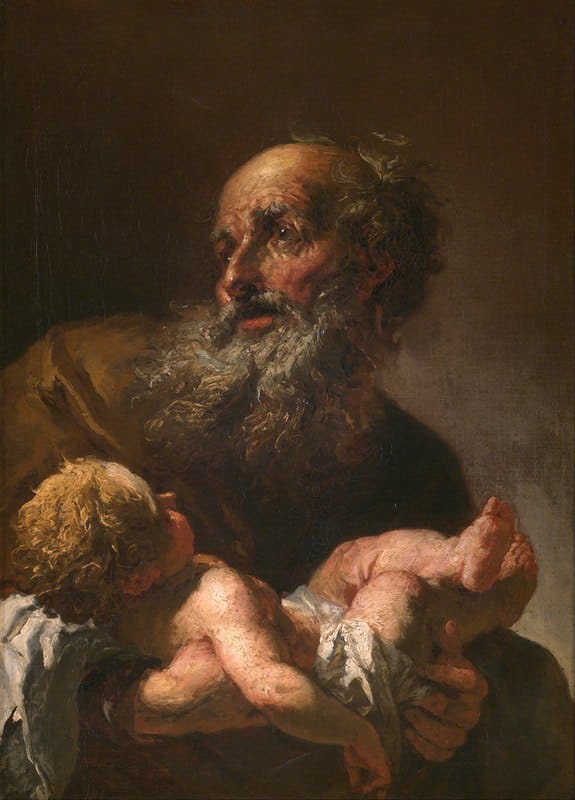 Petr Brandl - Simeon with Infant Jesus
