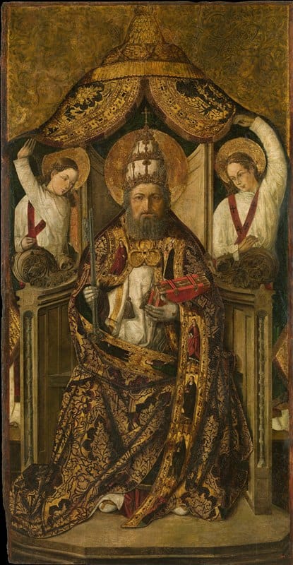 Rodrigo de Osona - Saint Peter Enthroned