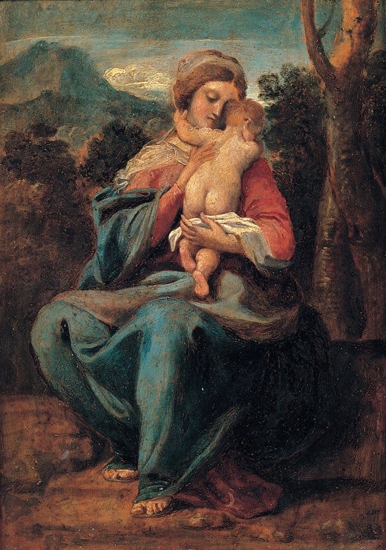 Sisto Badalocchio - Madonna with the Child