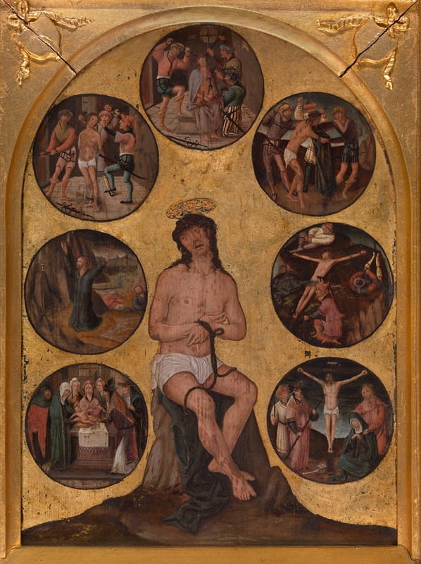 Anonymous - Christ Sitting on the Cold Stone and other Scenes of the Passion