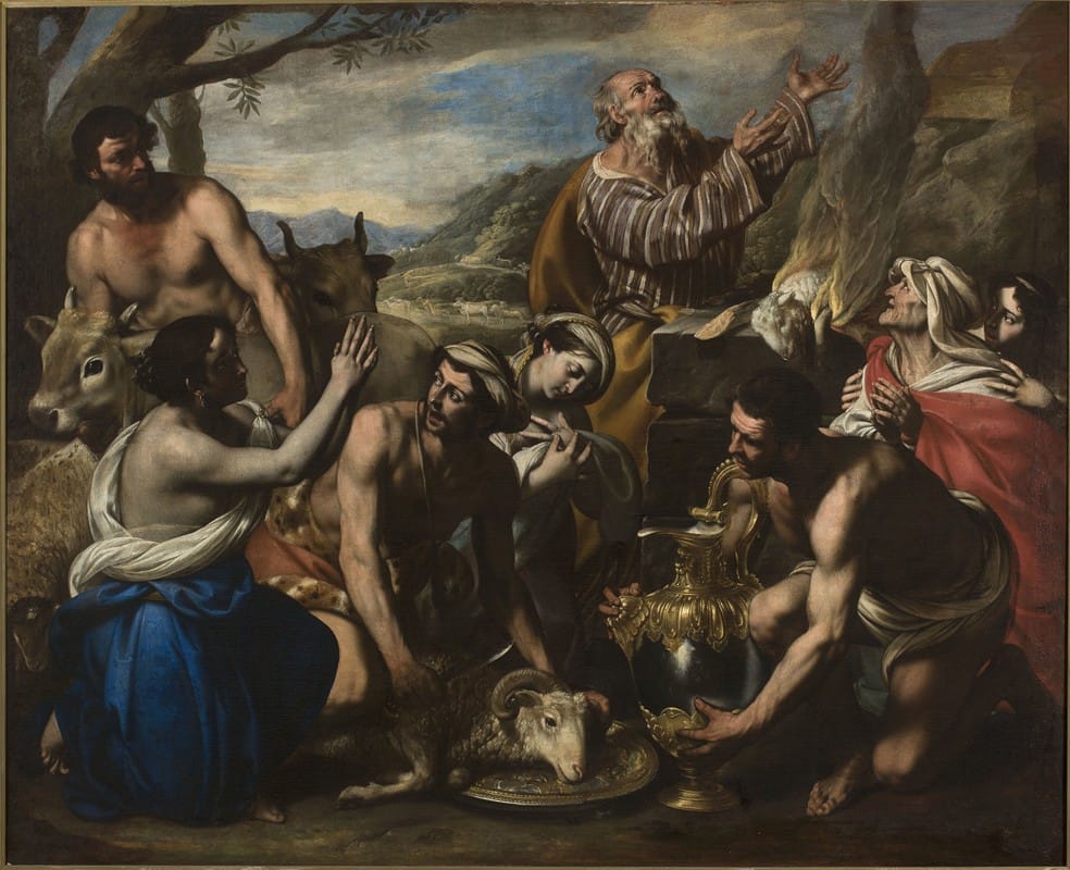 Francesco de Rosa - Sacrifice of Noah