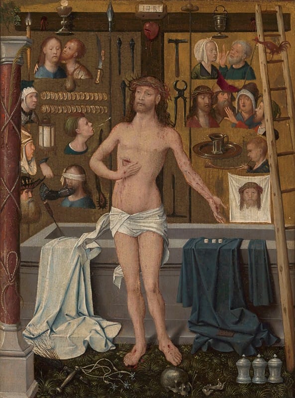 Goswin van der Weyden - Christ with the Instruments of Passion