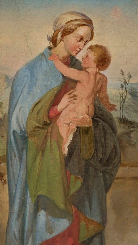 Ignacy Gierdziejewski - Virgin Mary with Jesus