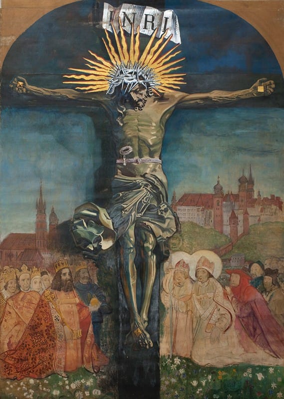 Leon Wyczółkowski - Christ on the cross