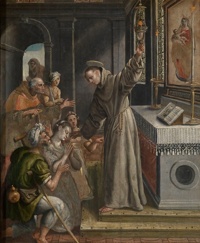 Maerten De Vos - Saint Didacus Heals the Sick