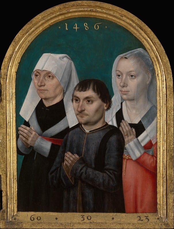 Master of the Legend of Saint Ursula - Three Donors