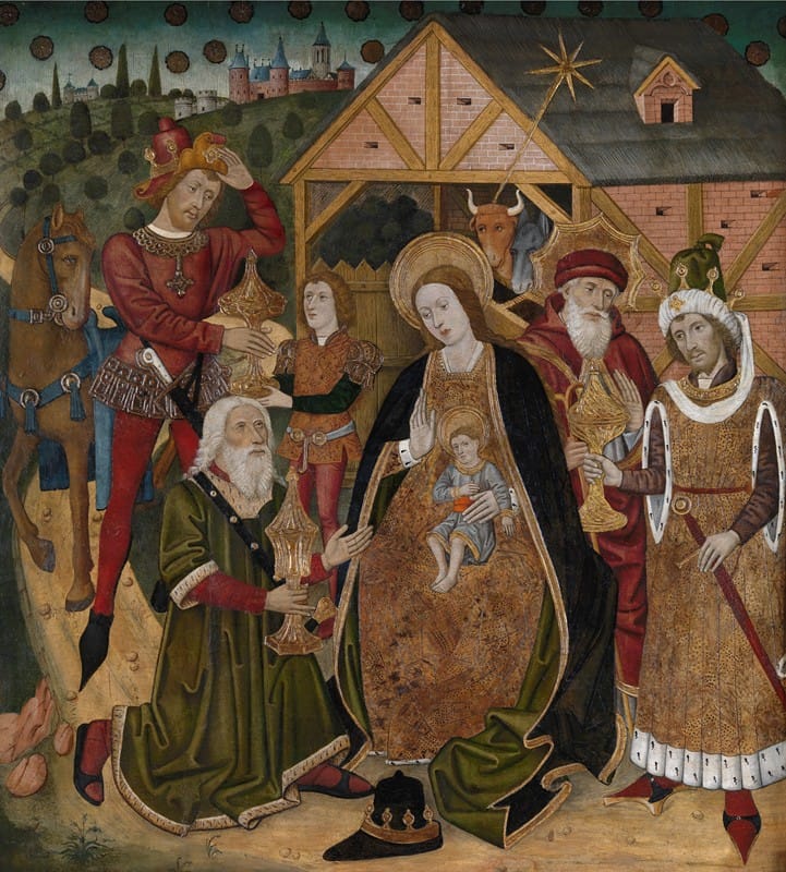 Master of the Prelate Mur - The Adoration of the Magi