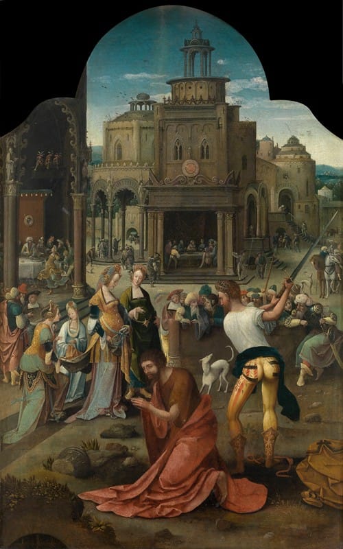Meester van 1518 - Beheading of John the Baptist