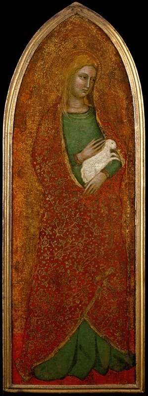 Andrea di Giusto - Saint Agnes