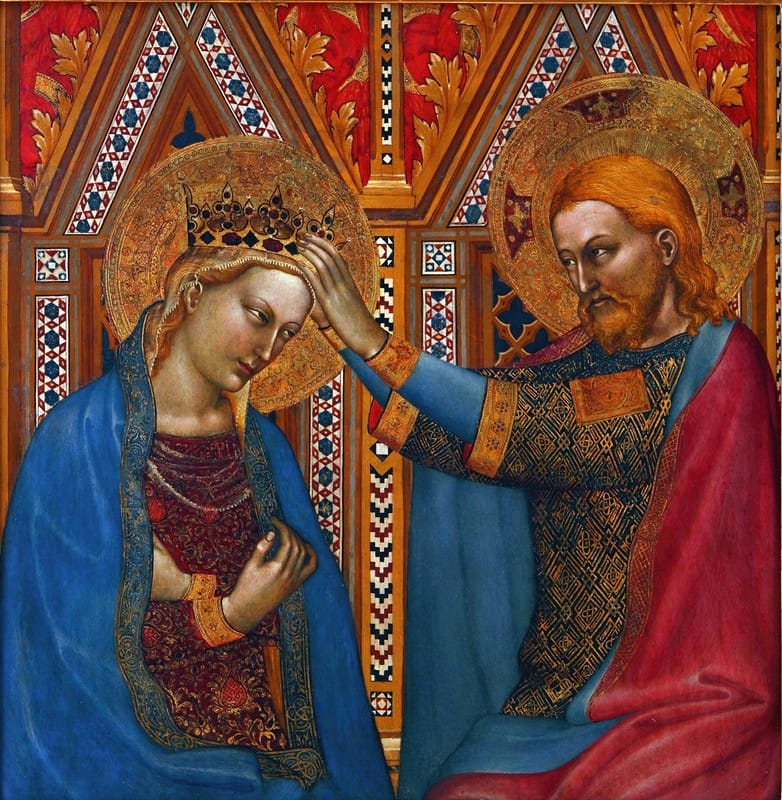 Giovanni da Milano - Coronation of the Virgin