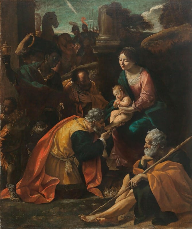 Giovanni Lanfranco - The Adoration of the Magi