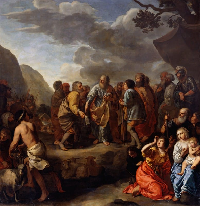 Jan van Bronchorst - Jethro advising Moses