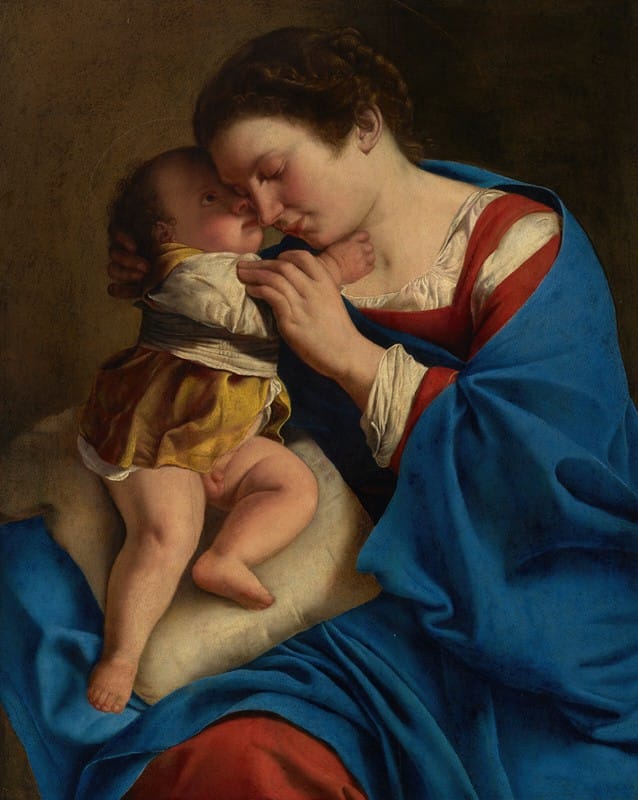 Orazio Gentileschi - The Madonna and Child