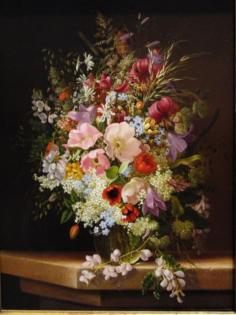 Adelheid Dietrich - Still Life of Flowers