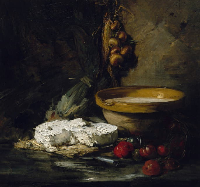 Antoine Vollon - Still Life with Cheese