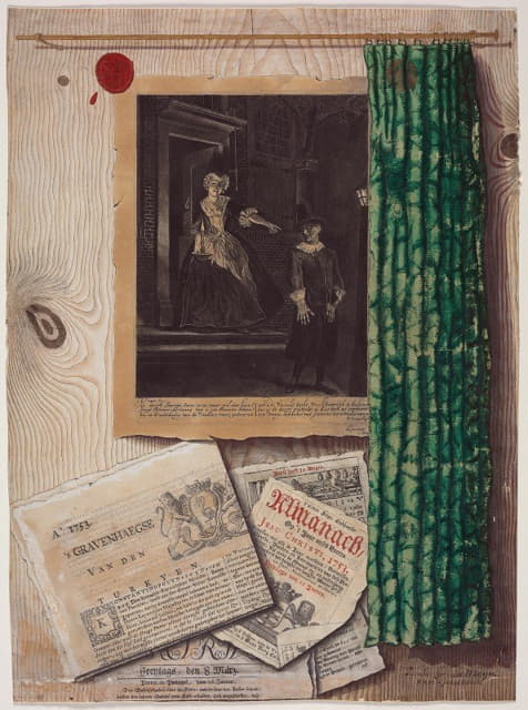 Jacobus Cornelis Meyer - Trompe l’Oeil Still Life