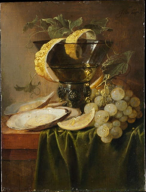 Jan Davidsz de Heem - Still Life with a Glass and Oysters