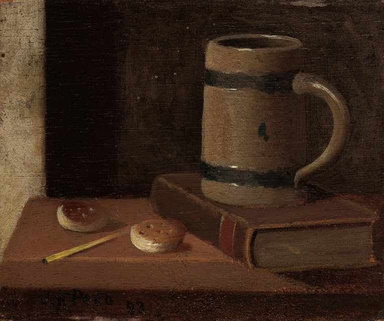 John Frederick Peto - Mug,Book,Biscuits and Match