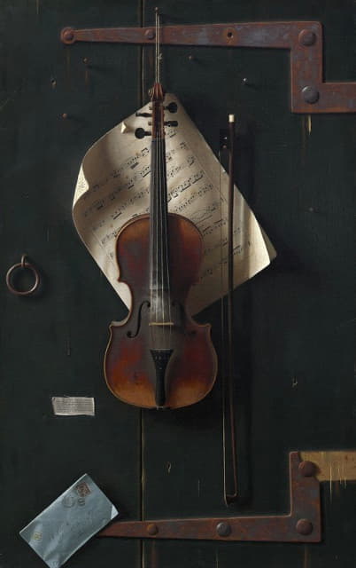 William Michael Harnett - The Old Violin