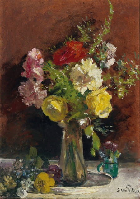 Anna Peters - Flower Piece In A Vase