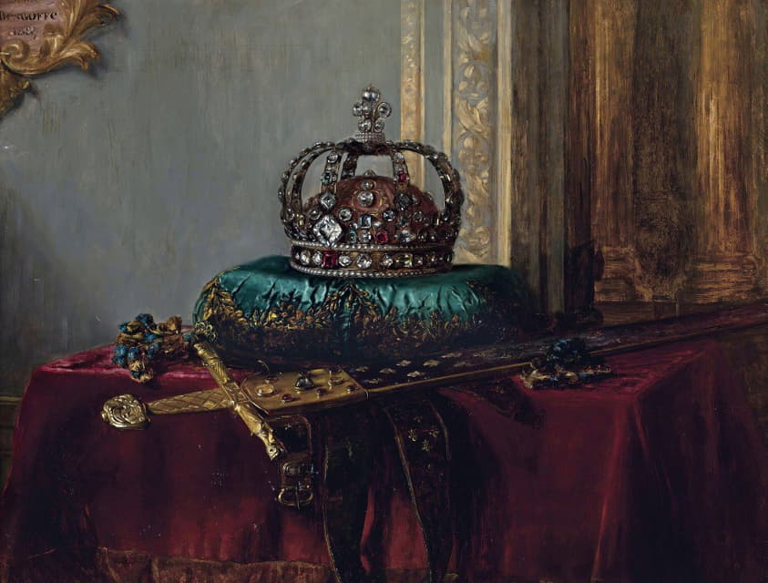 Blaise-Alexandre Desgoffe - The Crown Jewels