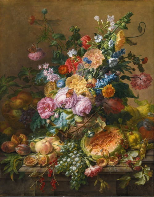 Dominicus Gottfried Waerdigh - Flowers