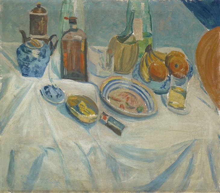 Ernst Schiess - Table After The Meal