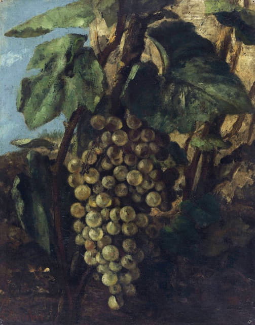 Gustave Courbet - Grappe De Raisins