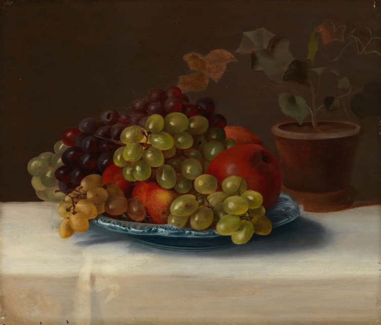 Magnus Von Wright - Grapes And Apples