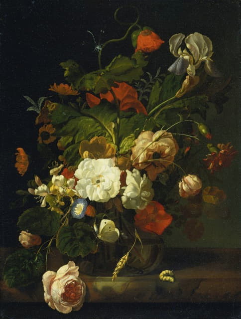 Rachel Ruysch - Still Life With Bouquet Of Flowers