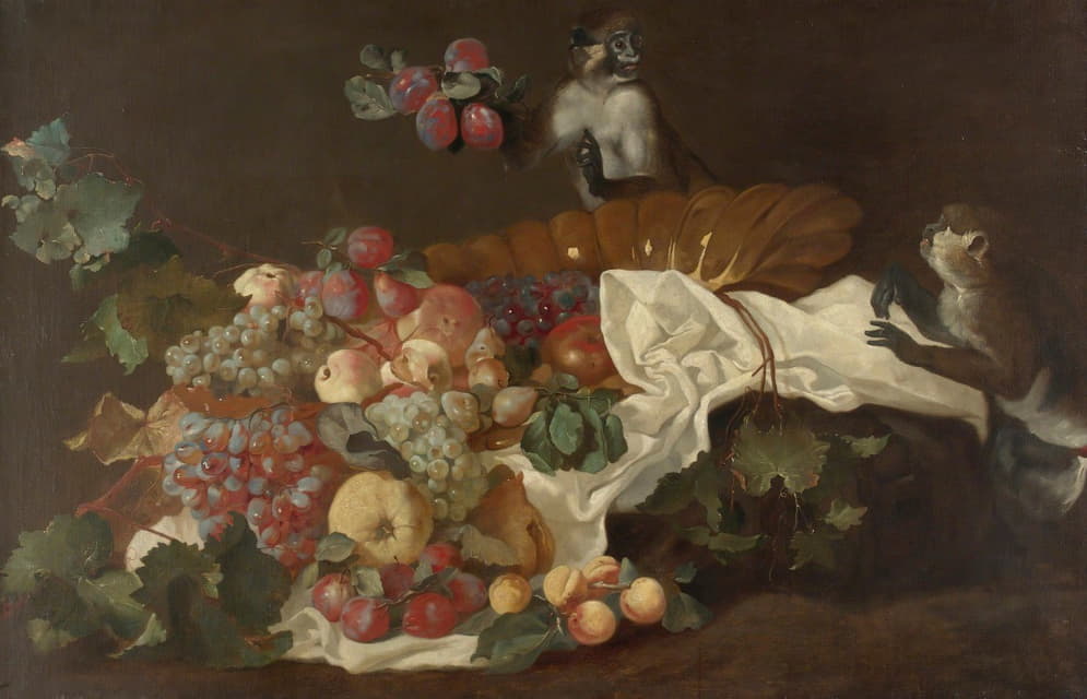Wladimir Swertschkoff - Fruits And Monkeys