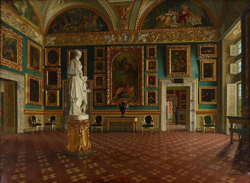 Francesco Maestosi - Sala dell’Iliade in the Pitti Palace, Florence