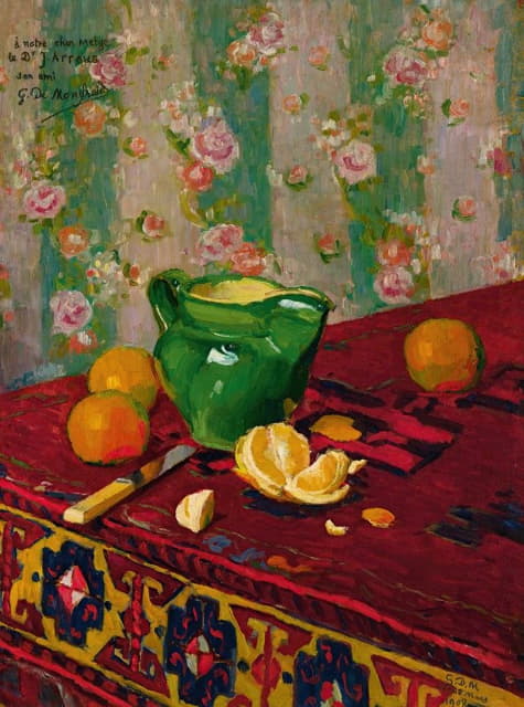 Georges Daniel de Monfreid - Nature Morte Aux Oranges