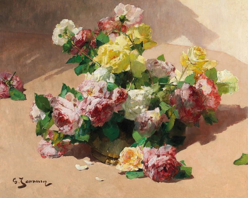 Georges Jeannin - Roses