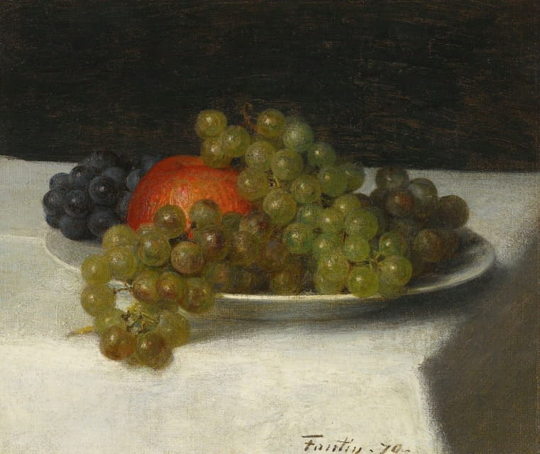 Henri Fantin-Latour - Pommes Et Raisins