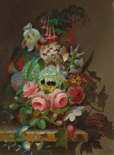 James C. Sharp - Floral Still Life