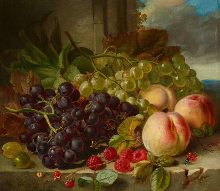 John Wainewright - Still Life with Fruit