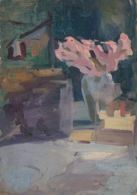 Ľudovít Pitthordt - Spring Motif with a Bouquet