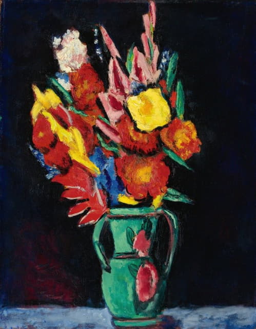 Marsden Hartley - Still Life With Flowers