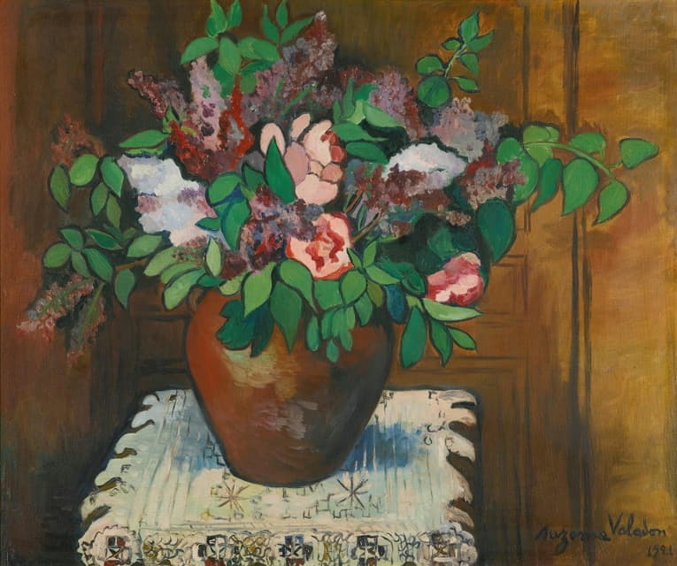 Suzanne Valadon - Vase De Fleurs