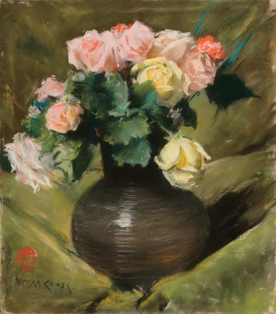 William Merritt Chase - Roses