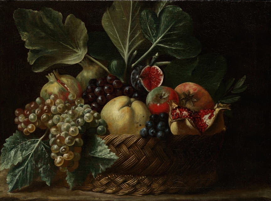 Bartolomeo Cavarozzi - Basket of Fruit