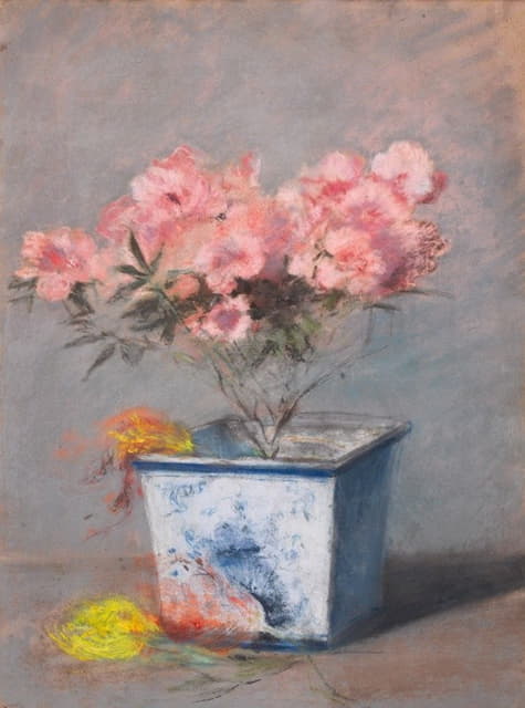 Georges Hugo - L’Azalée rose