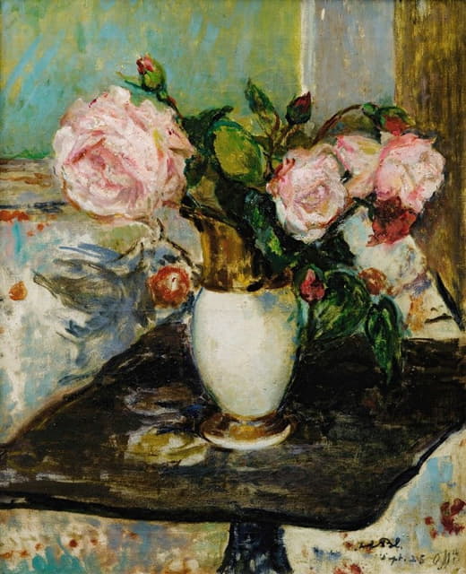 Jacques-Émile Blanche - Flowers in a vase