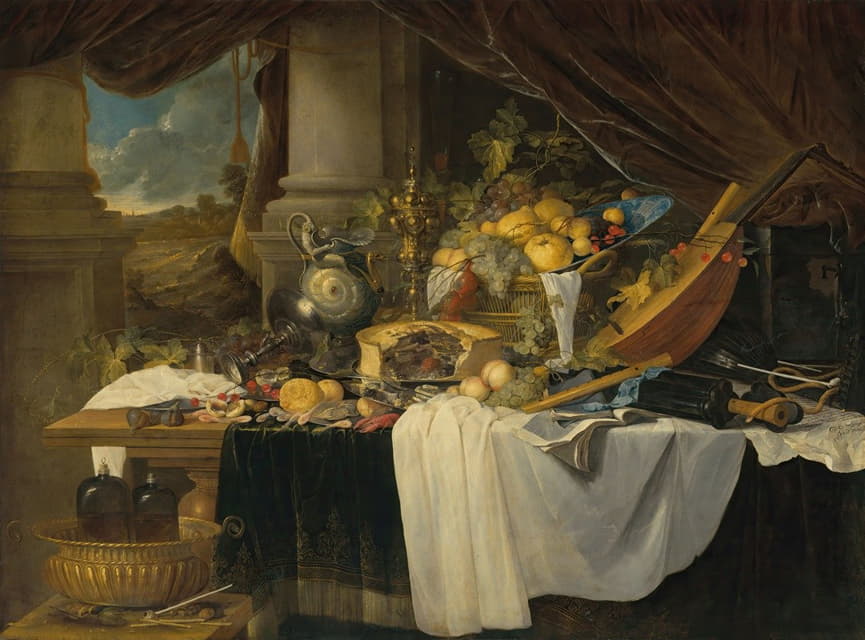 Jan Davidsz de Heem - A banquet still life