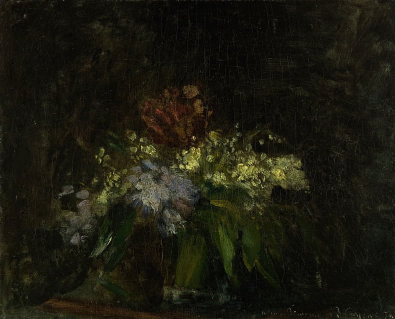 Jean-Baptiste Carpeaux - Bouquet de fleurs au muguet