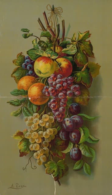 Laux, A. - Apples, Plums & grapes, no. 8266