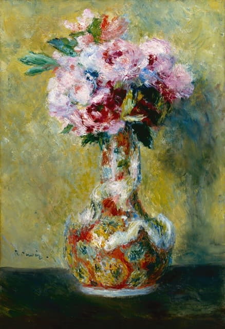 Pierre-Auguste Renoir - Bouquet in a Vase