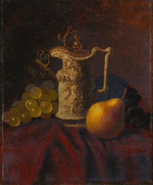 Carducius Plantagenet Ream - Still Life with Ewer and Fruit